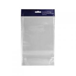 MediaRange Clear Plastic Sleeves for 14mm DVD Cases (100)