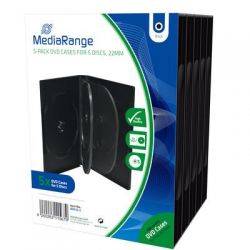 MediaRange DVD case 22mm 5in1 (5)