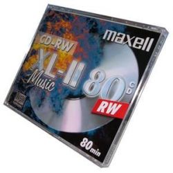 Maxell CD-RW 12X AUDIO V NORMLNOM OBALE