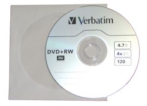 Verbatim DVD+RW 4X V OBLKE (10)
