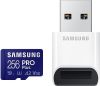 SAMSUNG PRO PLUS (2021) MICRO SDXC 256GB CLASS 10 UHS-I U3 A2 V30 160/120 MB/S + USB 3.0 MEMORY CARD READER Poklada  lacn SAMSUNG PRO PLUS (2021) MICRO SDXC 256GB CLASS 10 UHS-I U3 A2 V30 160/120 MB/S + USB 3.0 MEMORY CARD READER