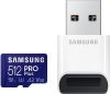 SAMSUNG PRO PLUS (2021) MICRO SDXC 512GB CLASS 10 UHS-I U3 A2 V30 160/120 MB/S + USB 3.0 MEMORY CARD READER Poklada  lacn SAMSUNG PRO PLUS (2021) MICRO SDXC 512GB CLASS 10 UHS-I U3 A2 V30 160/120 MB/S + USB 3.0 MEMORY CARD READER